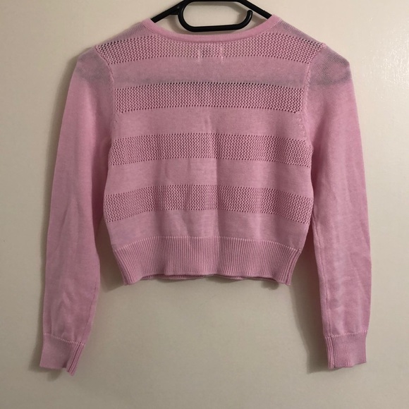 BNWT ChildrensPlace Pink Button Up Medium Cardigan - Picture 7 of 7